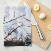 Belgisch Malinois Let It Snow Weihnachten Geschirrtuch (Viertel Falte)