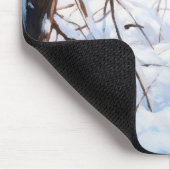 Belgisch Malinois Let It Snow Weihnachten Mousepad (Ecke)