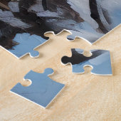 Belgisch Malinois Let It Snow Weihnachten Puzzle (Seite)