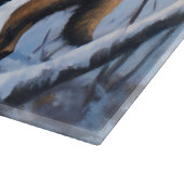 Belgisch Malinois Let It Snow Weihnachten Schneidebrett (Ecke)