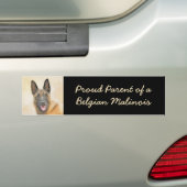 Belgisch Malinois Malerei - Niedliche Original Hun Autoaufkleber (Auf Auto)