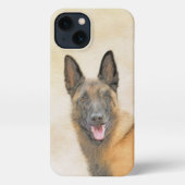 Belgisch Malinois Malerei - Niedliche Original Hun iPhone Hülle (Rückseite)