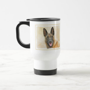 Belgisch Malinois Malerei - Niedliche Original Hun Reisebecher