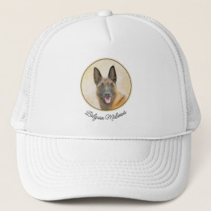 Belgisch Malinois Malerei - Niedliche Original Hun Truckerkappe