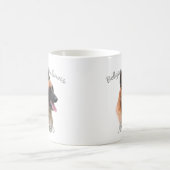 Belgisch Malinois Mama 2 Kaffeetasse (Mittel)