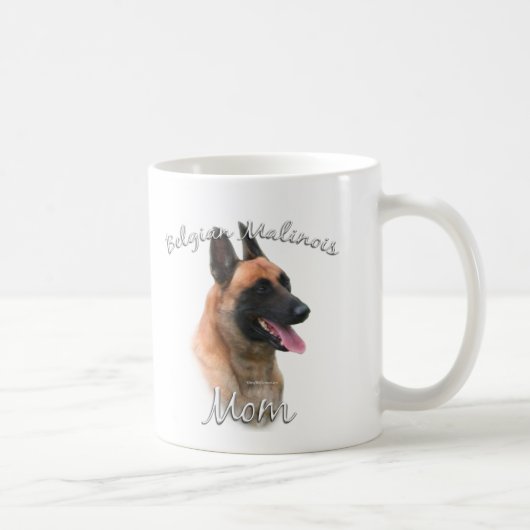 Belgisch Malinois Mama 2 Kaffeetasse (Rechts)
