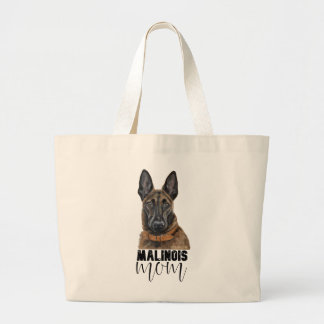 Belgisch Malinois Mama Tote Bag Jumbo Stoffbeutel