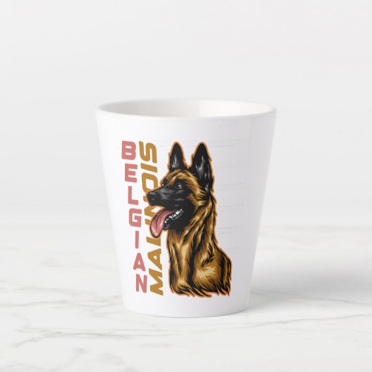 Belgisch Malinois Milchtasse (Vorderseite)