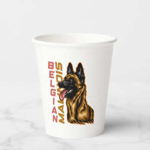 Belgisch Malinois Pappbecher