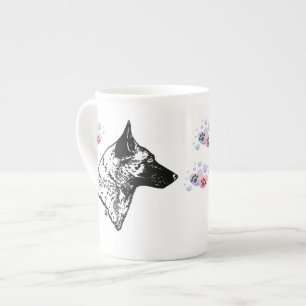 Belgisch Malinois Porzellantasse