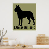 Belgisch Malinois Poster (Küche)