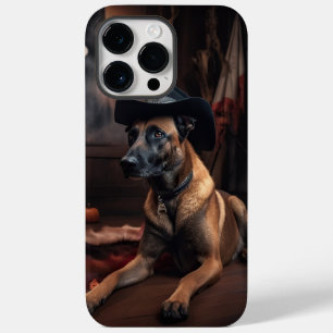 Belgisch Malinois Pumpkins Halloween Beängstigend Case-Mate iPhone 14 Pro Max Hülle