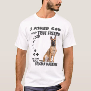Belgisch Malinois Quote Mama Vater, Pastor Belga M T-Shirt