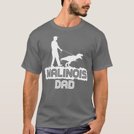 Belgisch Malinois Rescue Lovers Belgisch Malinois T-Shirt (Vorderseite)