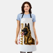 Belgisch Malinois Schürze (Getragen)