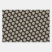 Belgisch Malinois Shepherd Mahogany Malerei Art Geschenkpapier Set (Vorderseite 3)