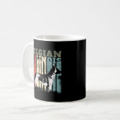 Belgisch Malinois T Dog Kaffeetasse (Vorderseite Links)