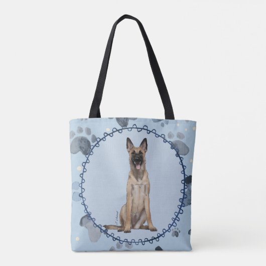 Belgisch Malinois Tasche (Rückseite)