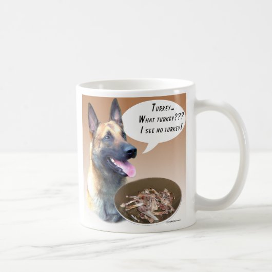 Belgisch Malinois Türkei Kaffeetasse (Rechts)