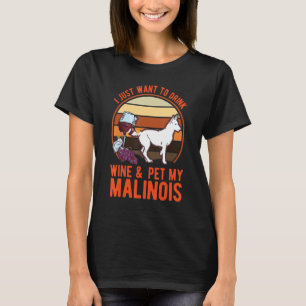 Belgisch Malinois und Wine Dutch Shepherd Dog Mech T-Shirt