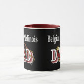 Belgisch Malinois Vater Geschenke Tasse (Zentrum)