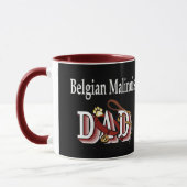 Belgisch Malinois Vater Geschenke Tasse (Links)