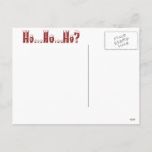 Belgisch Malinois Weihnachten - Ho Ho?? (Rückseite)