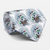 Belgisch Malinois Weihnachtsgeschenke Krawatte (Gerollt)