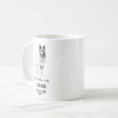 Belgisch Tervuren Life ist besser mit Custom Dog N Kaffeetasse (Vorderseite Links)