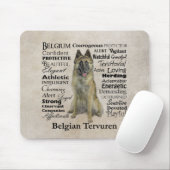 Belgisch Tervuren Mousepad (Mit Mouse)