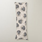 Belgisch Tervuren Shepherd Fawn Painting Dog Art Seitenschläferkissen (Vorderseite Vertikal)