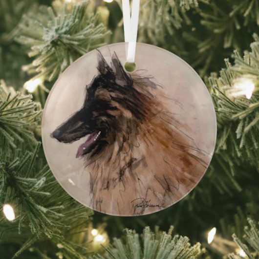 Belgisch von Hevener Ornament Aus Glas (InSitu)