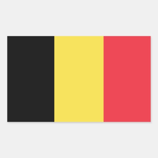 Belgische Aufkleber (Vorderseite)