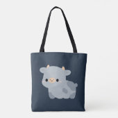 Belgische Blaue Kuh Tasche (Rückseite)
