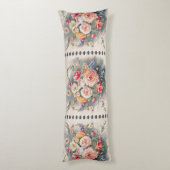 Belgische Blumengestelle Body Pillow Seitenschläferkissen (Rückseite (Vertikal))