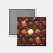 BELGISCHE CHOKOLATES MAGNET (Vorderseite/Rückseite)