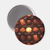 BELGISCHE CHOKOLATES MAGNET (Vorderseite/Rückseite)