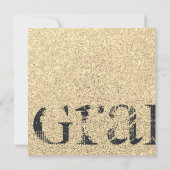 Belgische Denim Girl Graduation Party - Einladung (Rückseite)