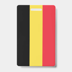 Belgische Flagge Ausweis
