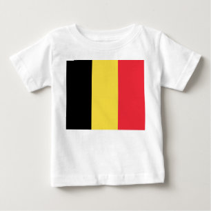 belgische Flagge Baby T-shirt