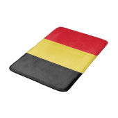 belgische Flagge Badematte (Schrägansicht)