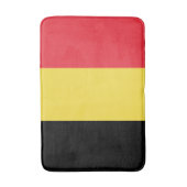 belgische Flagge Badematte (Vorderseite Vertikal)