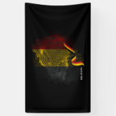 Belgische Flagge Banner (Vertikal)