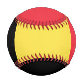 belgische Flagge Baseball (Rückseite)