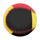 belgische Flagge Baseball (Vorderseite Links)