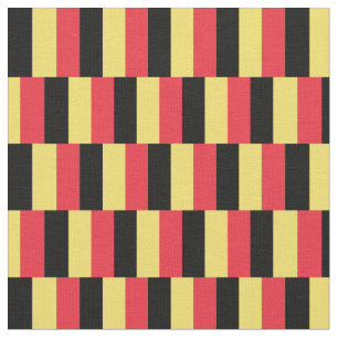 Belgische Flagge & Belgien Trendy Fabric /mode Stoff