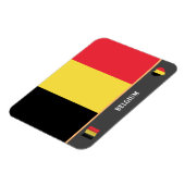 Belgische Flagge / Belgische Landesreise / Belgien Magnet (Linke Seite)