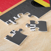 Belgische Flagge / Belgisches Land / Belgien Puzzle (Seite)