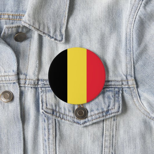 belgische Flagge Button (Beispiel)