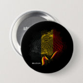 Belgische Flagge Button (Vorne & Hinten)